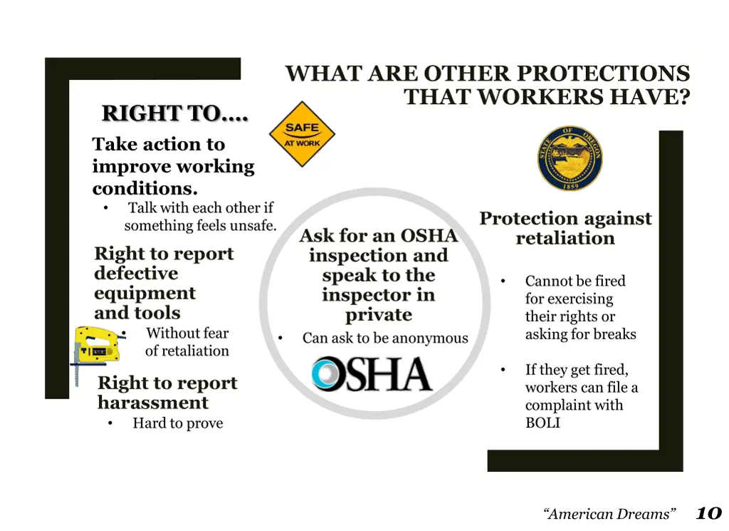 what are other protections that workers have