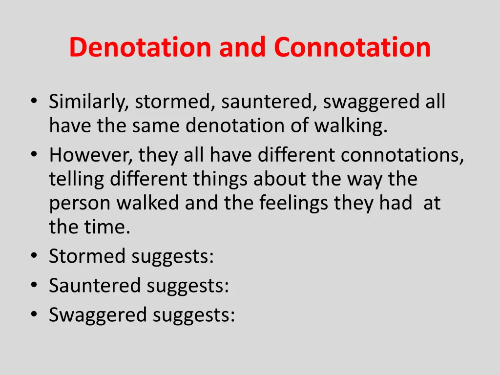 denotation and connotation 1