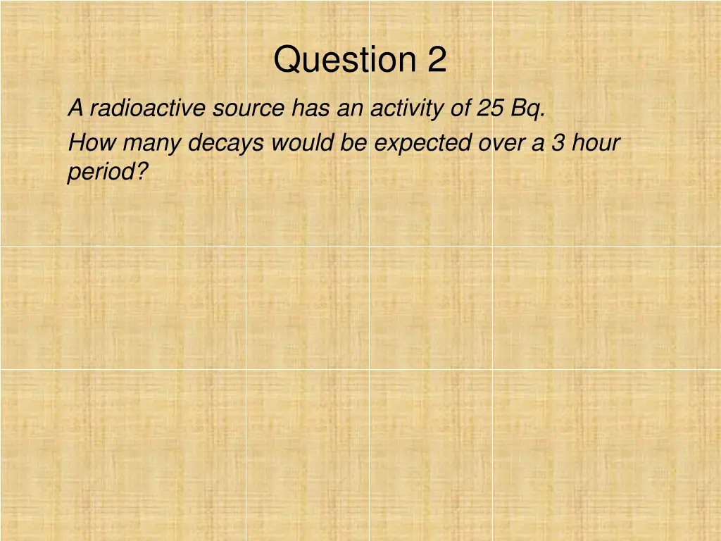 question 2