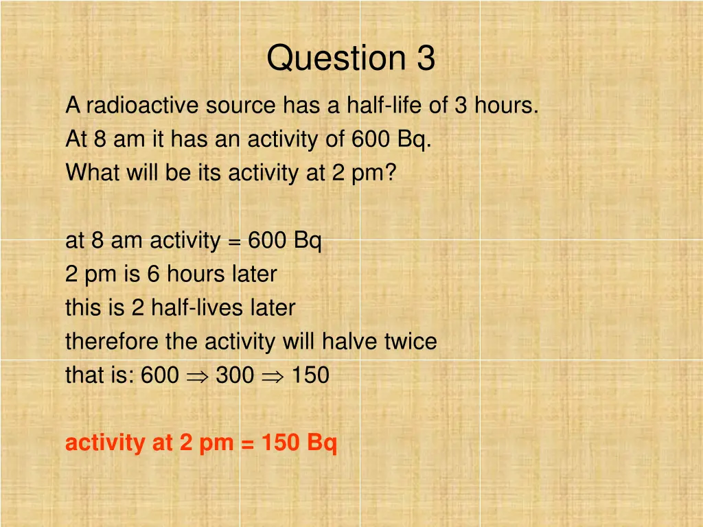 question 3