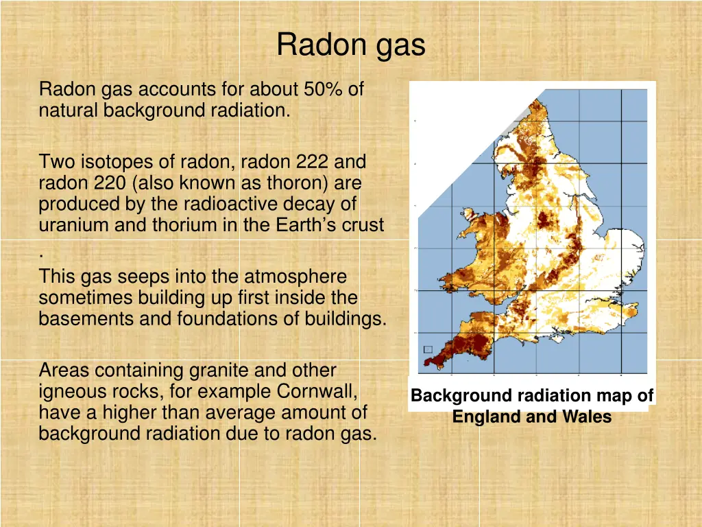 radon gas