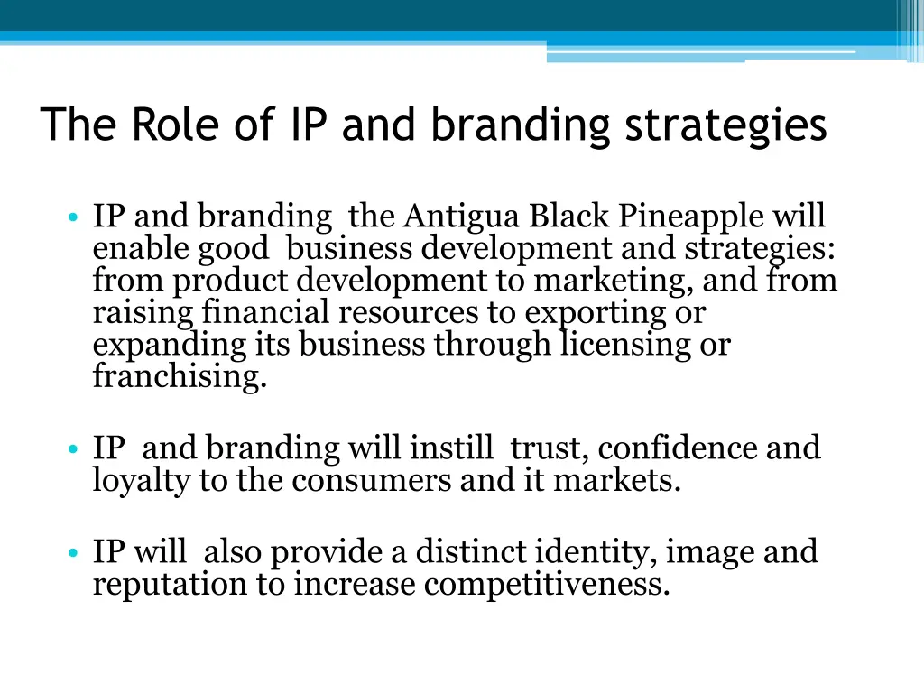 the role of ip and branding strategies