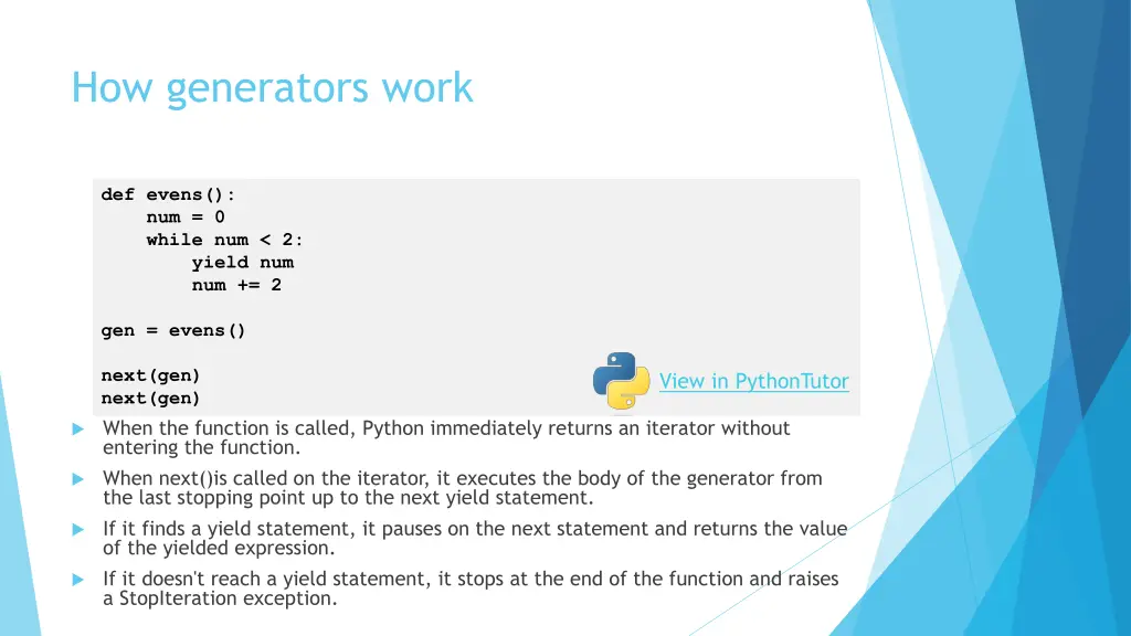 how generators work