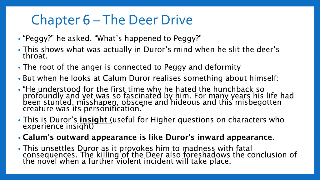 chapter 6 the deer drive 1