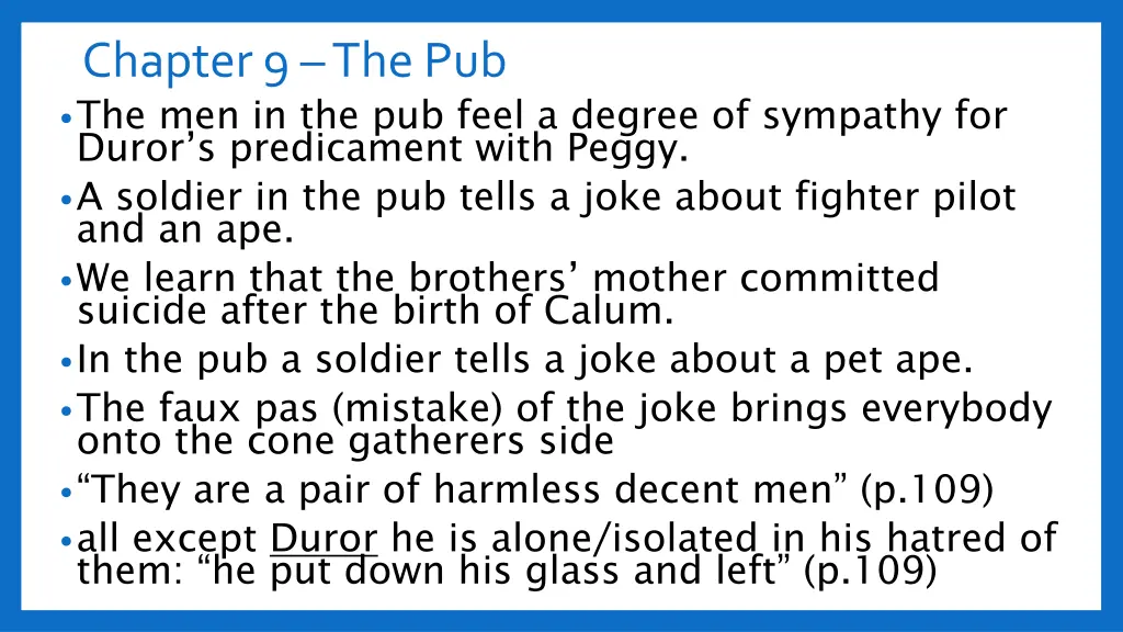 chapter 9 the pub the men in the pub feel