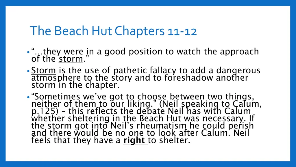 the beach hut chapters 11 12 1