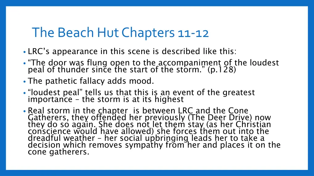 the beach hut chapters 11 12 3