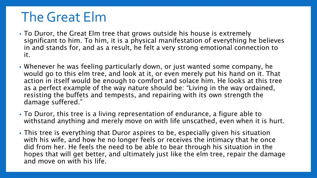 the great elm