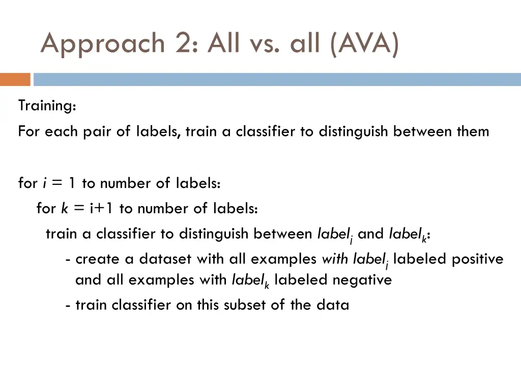 approach 2 all vs all ava