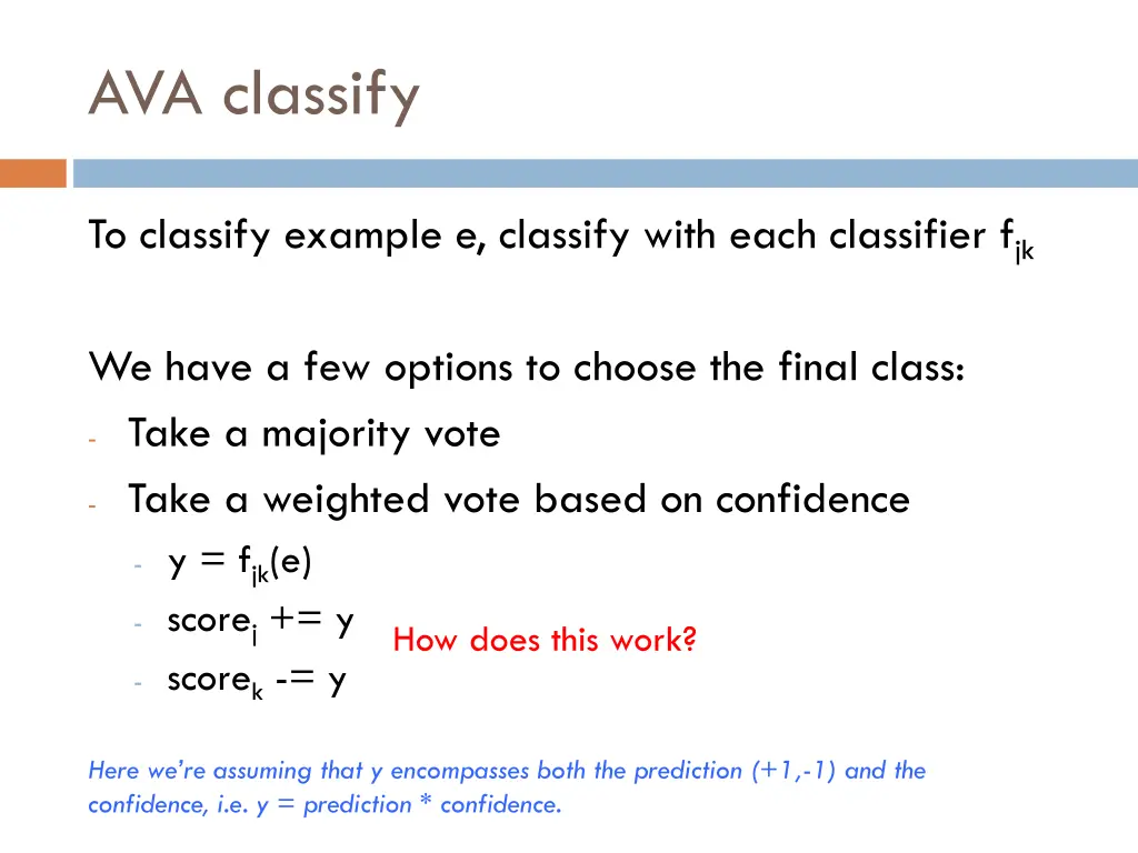 ava classify 2