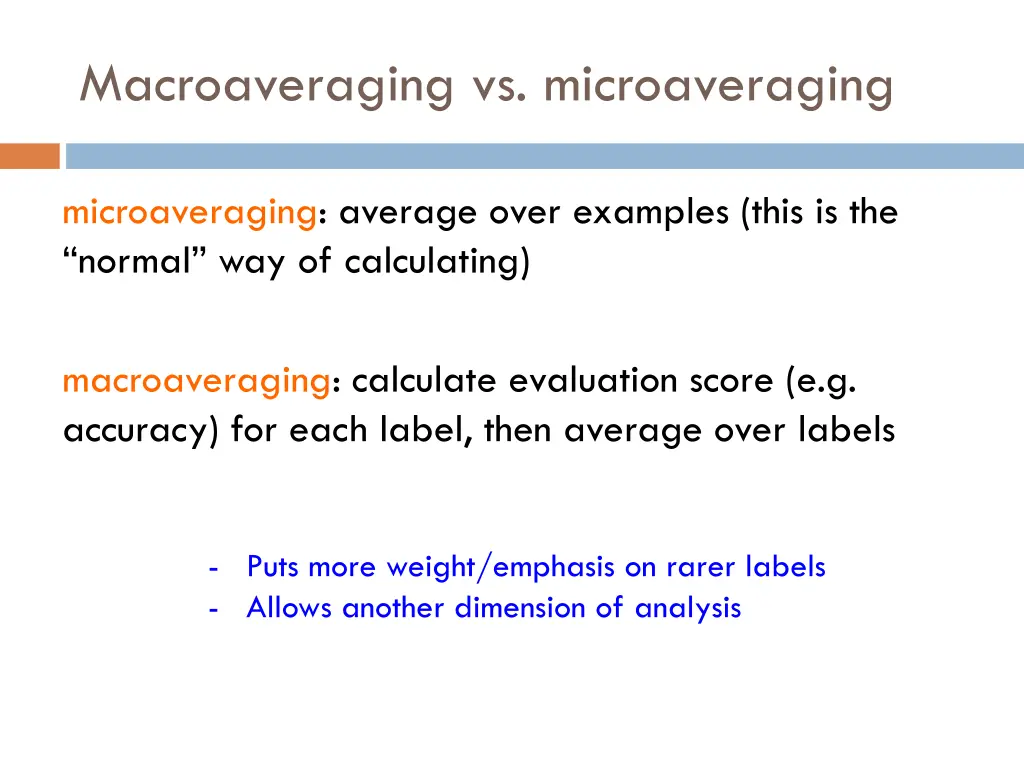 macroaveraging vs microaveraging 1