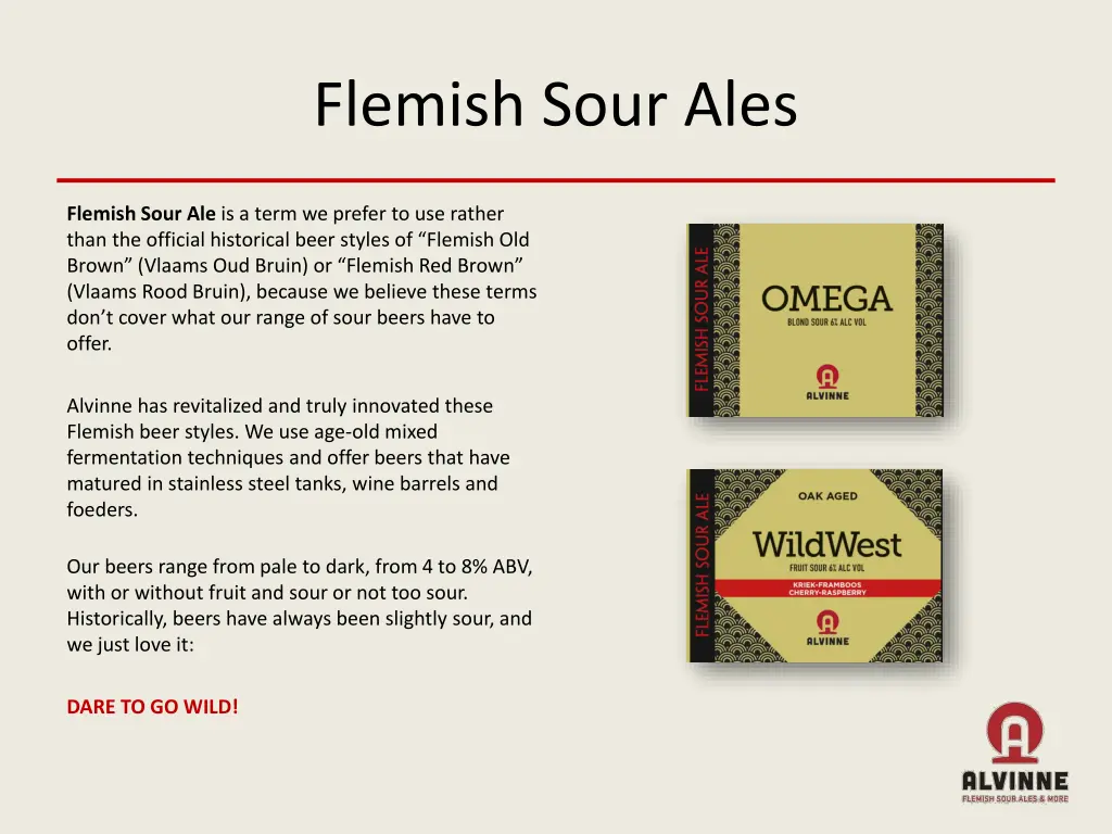 flemish sour ales