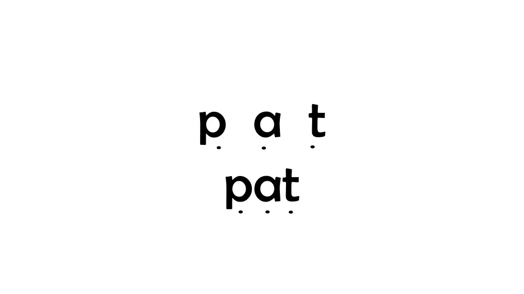 p a t pat