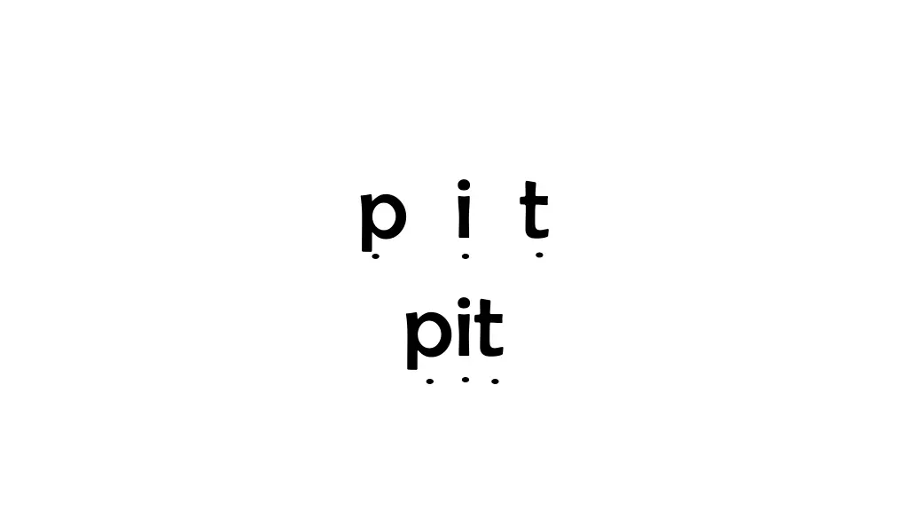 p i t pit