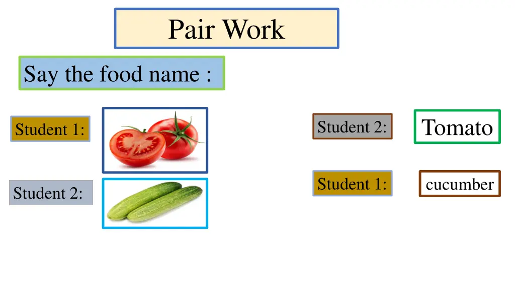 pair work