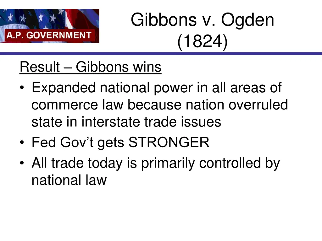 gibbons v ogden 1824 1