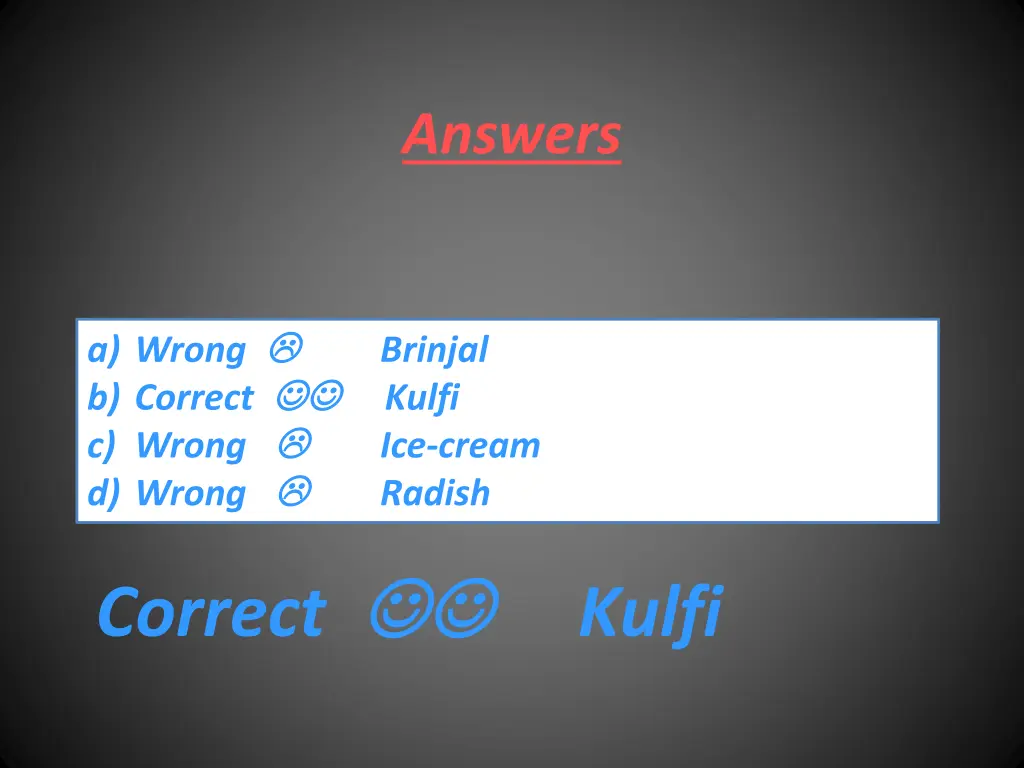 answers 2