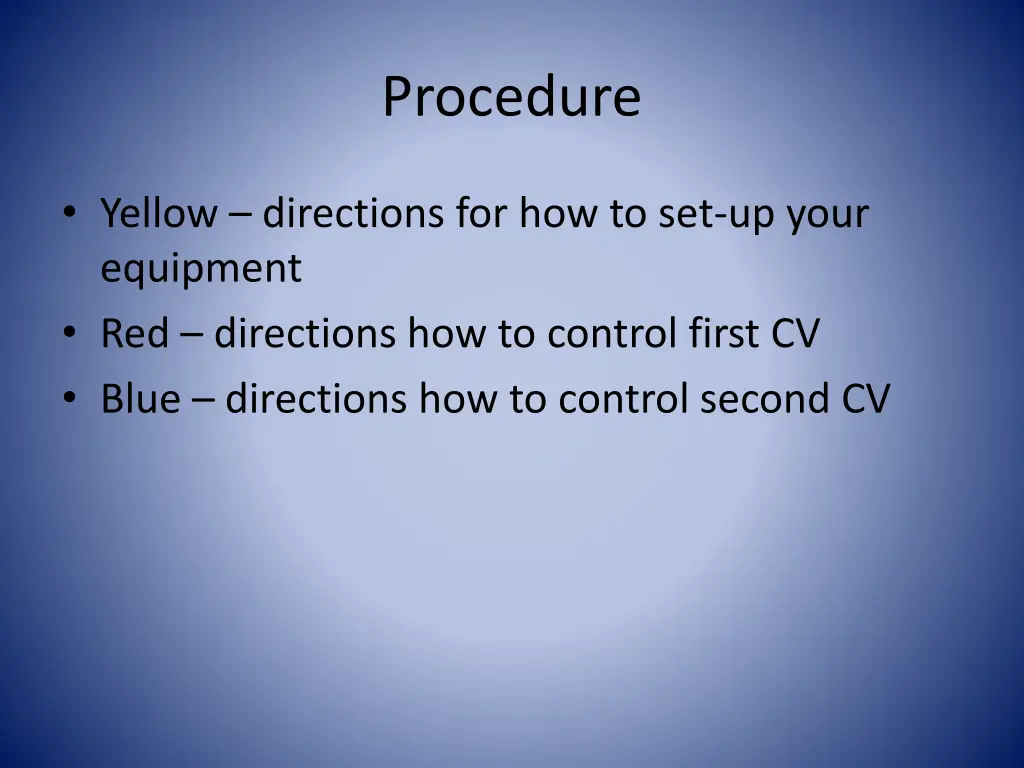 procedure 2