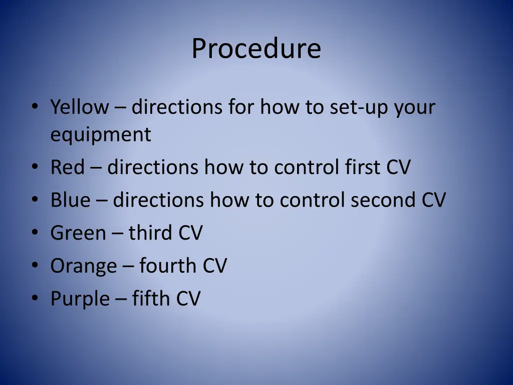 procedure 5