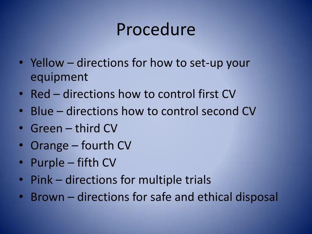 procedure 7