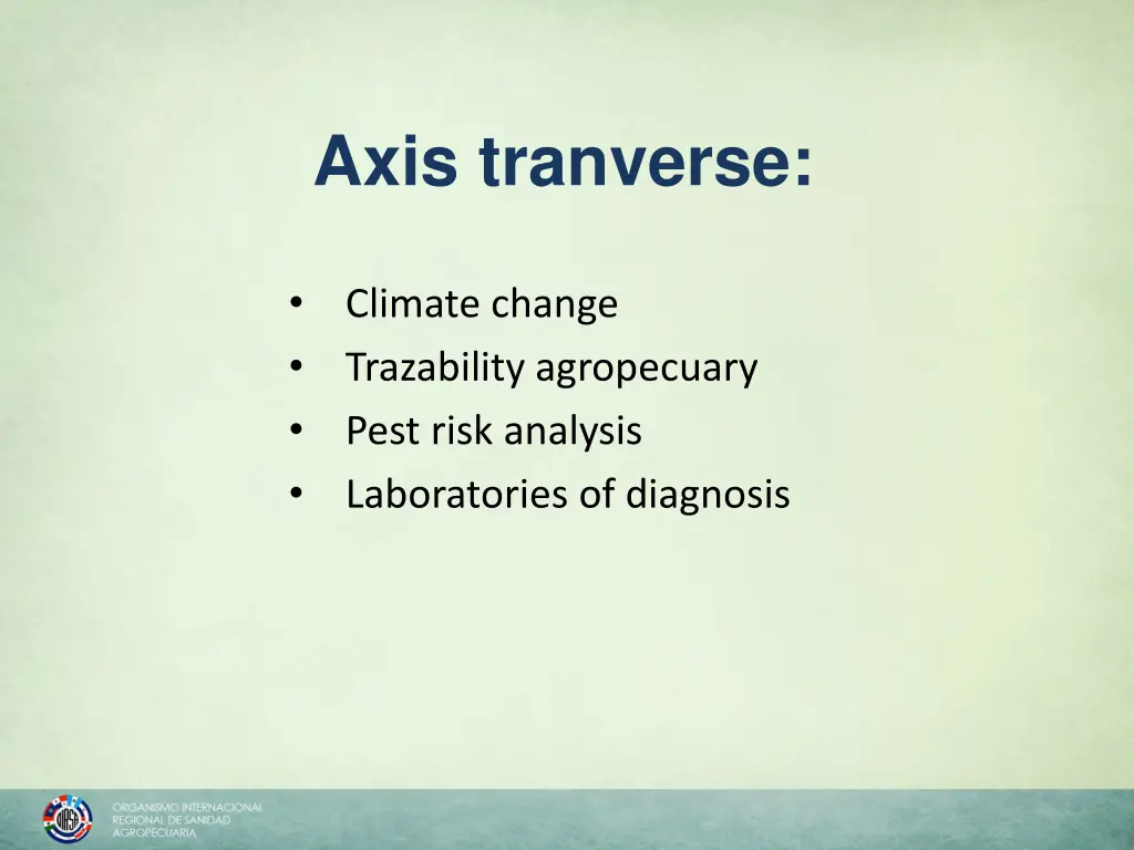 axis tranverse