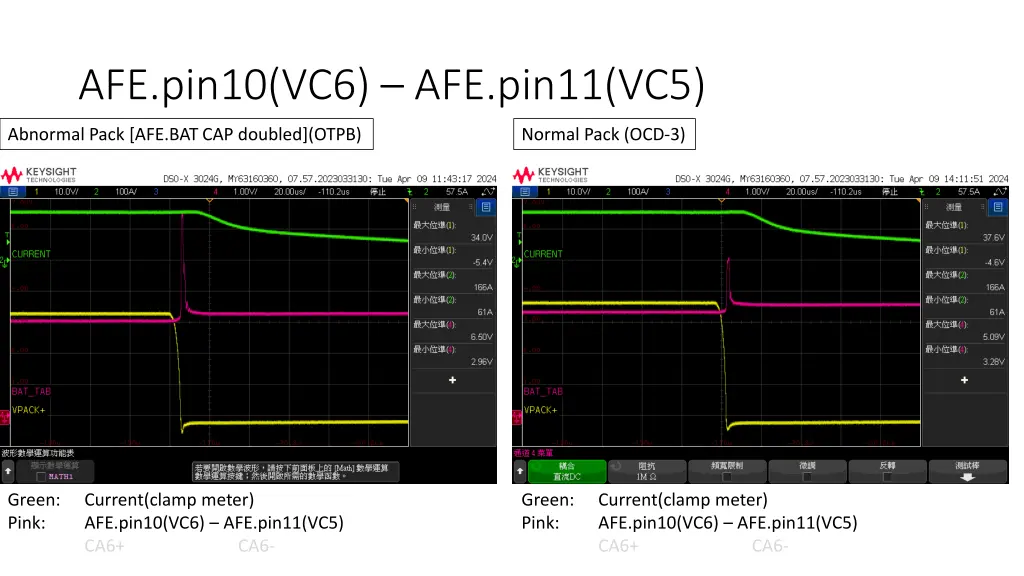 afe pin10 vc6 afe pin11 vc5