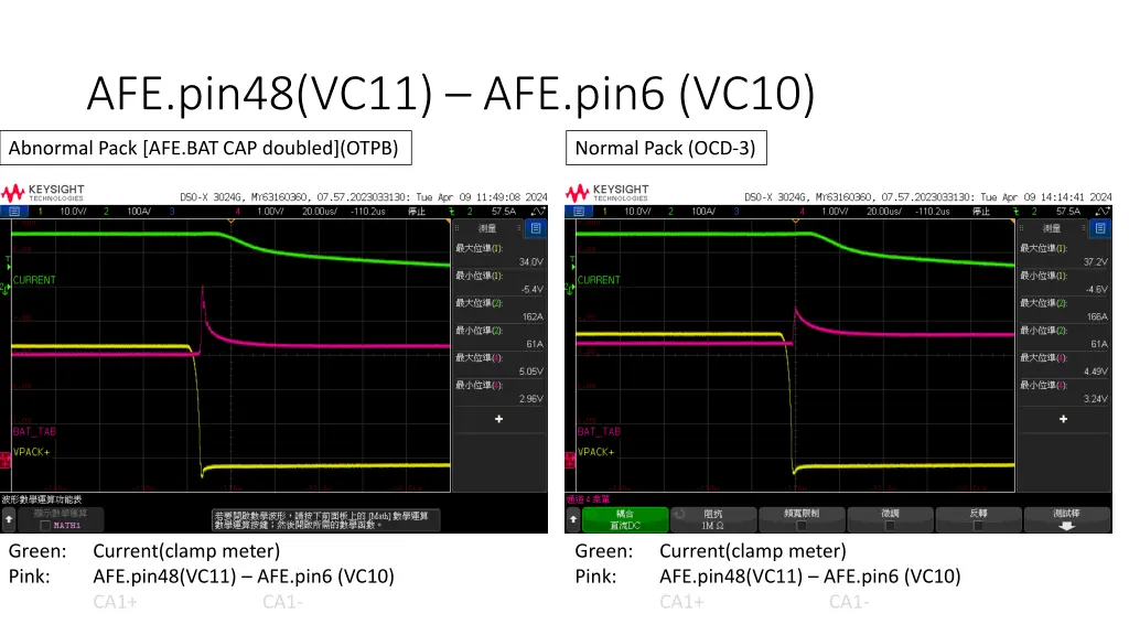 afe pin48 vc11 afe pin6 vc10