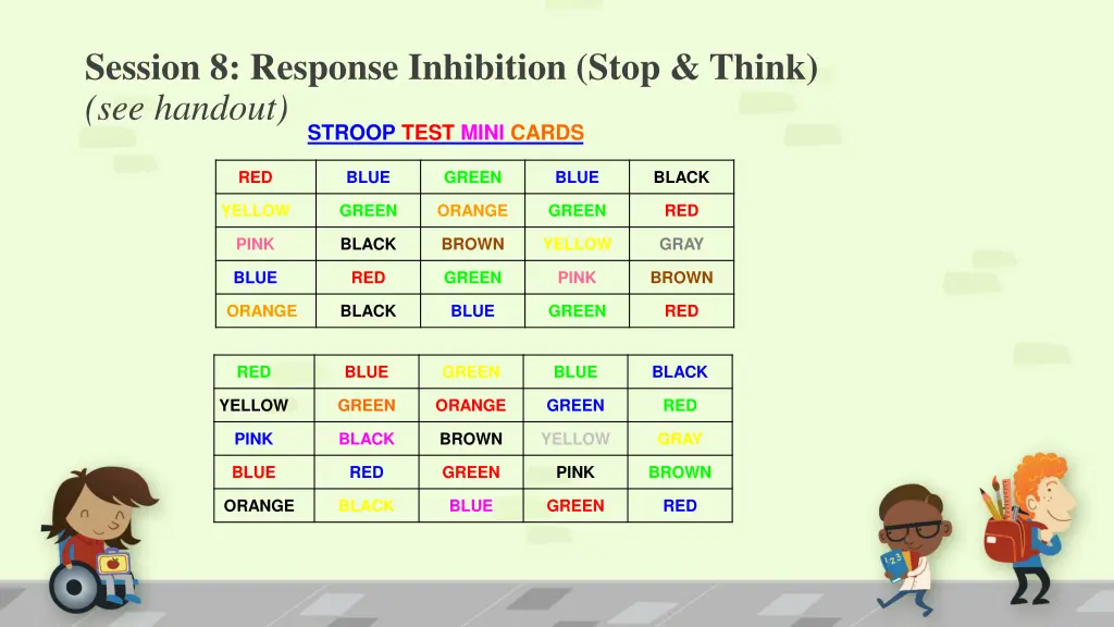 session 8 response inhibition stop think 1