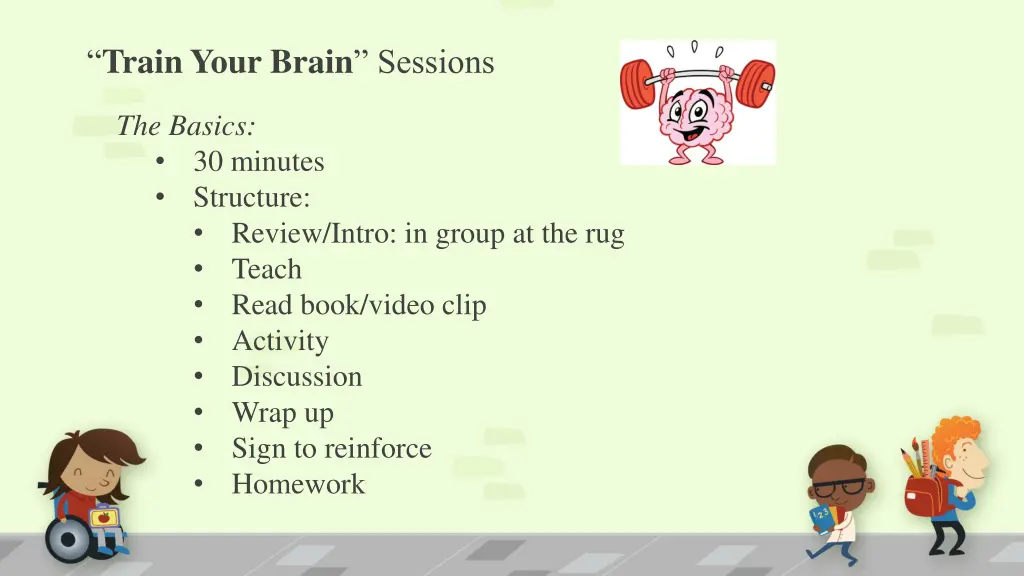 train your brain sessions