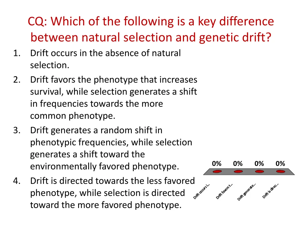 cq which of the following is a key difference