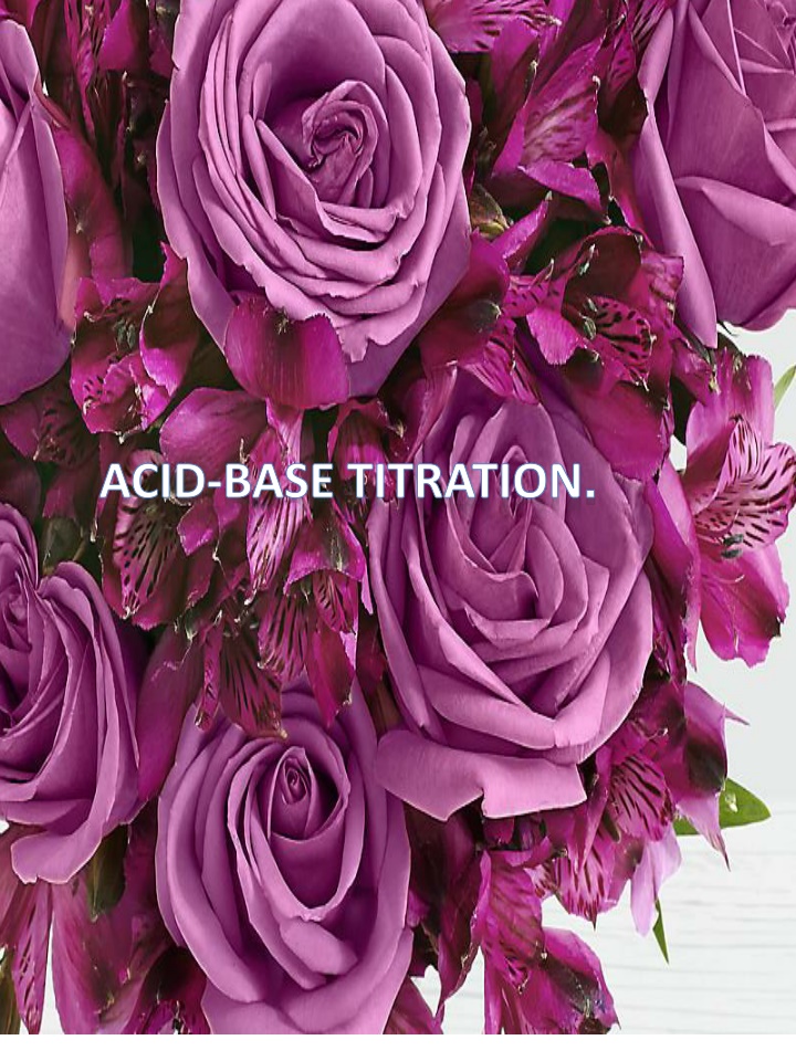 acid base titration