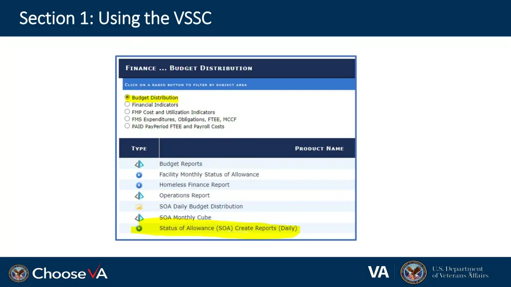 section 1 using the vssc section 1 using the vssc