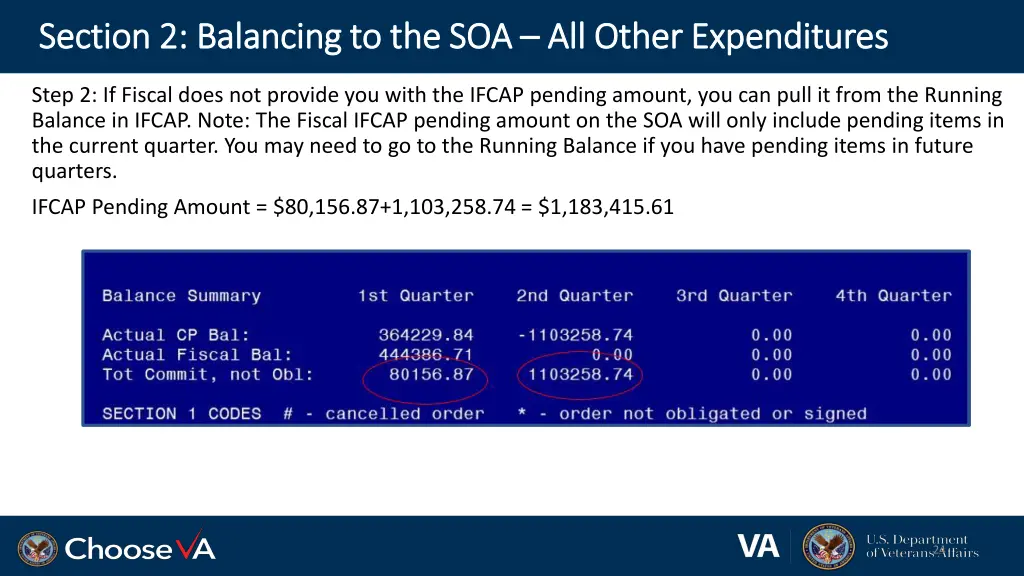 section 2 balancing to the soa section 9