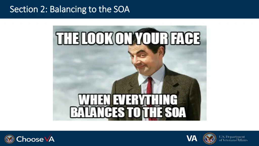 section 2 balancing to the soa section