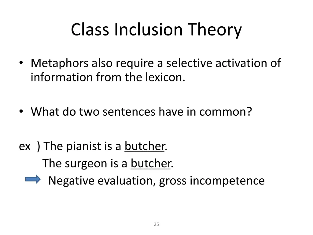 class inclusion theory 1