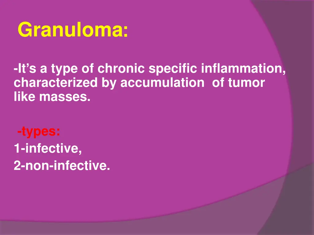 granuloma