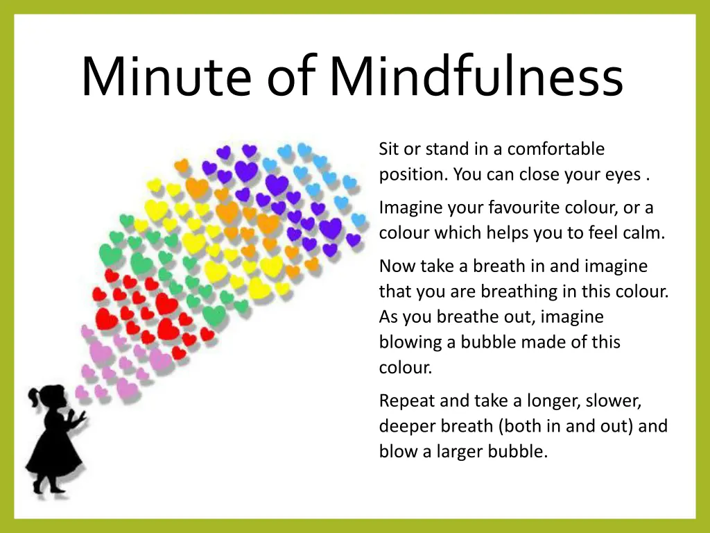 minute of mindfulness