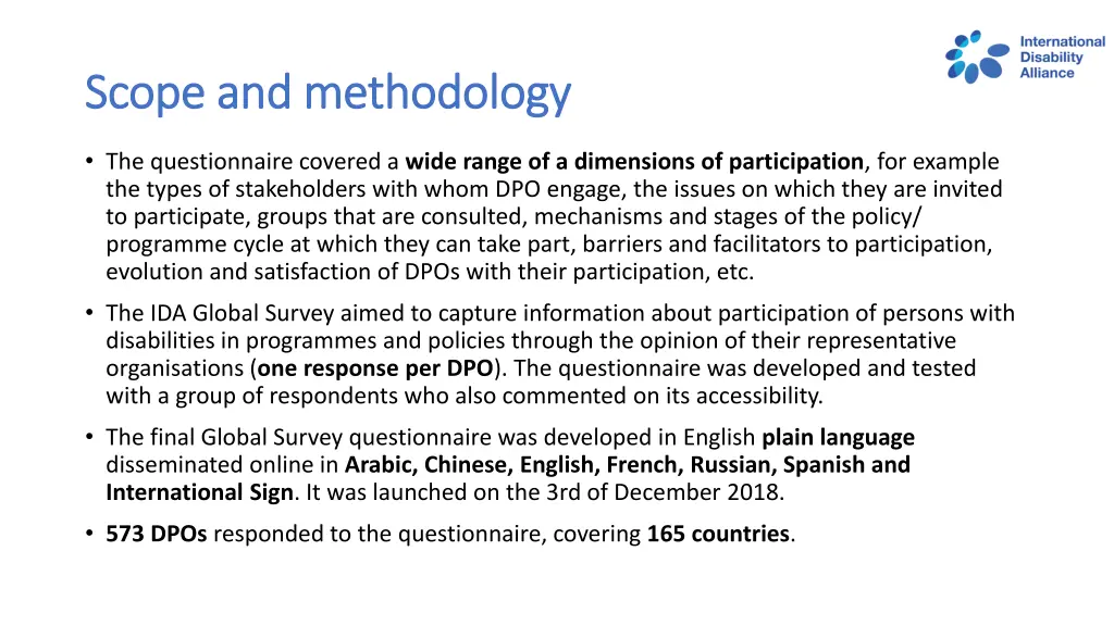 scope and methodology scope and methodology