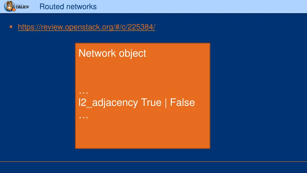 routed networks