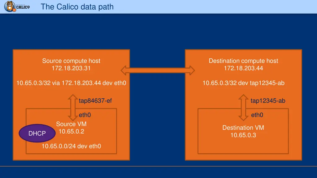 the calico data path 1