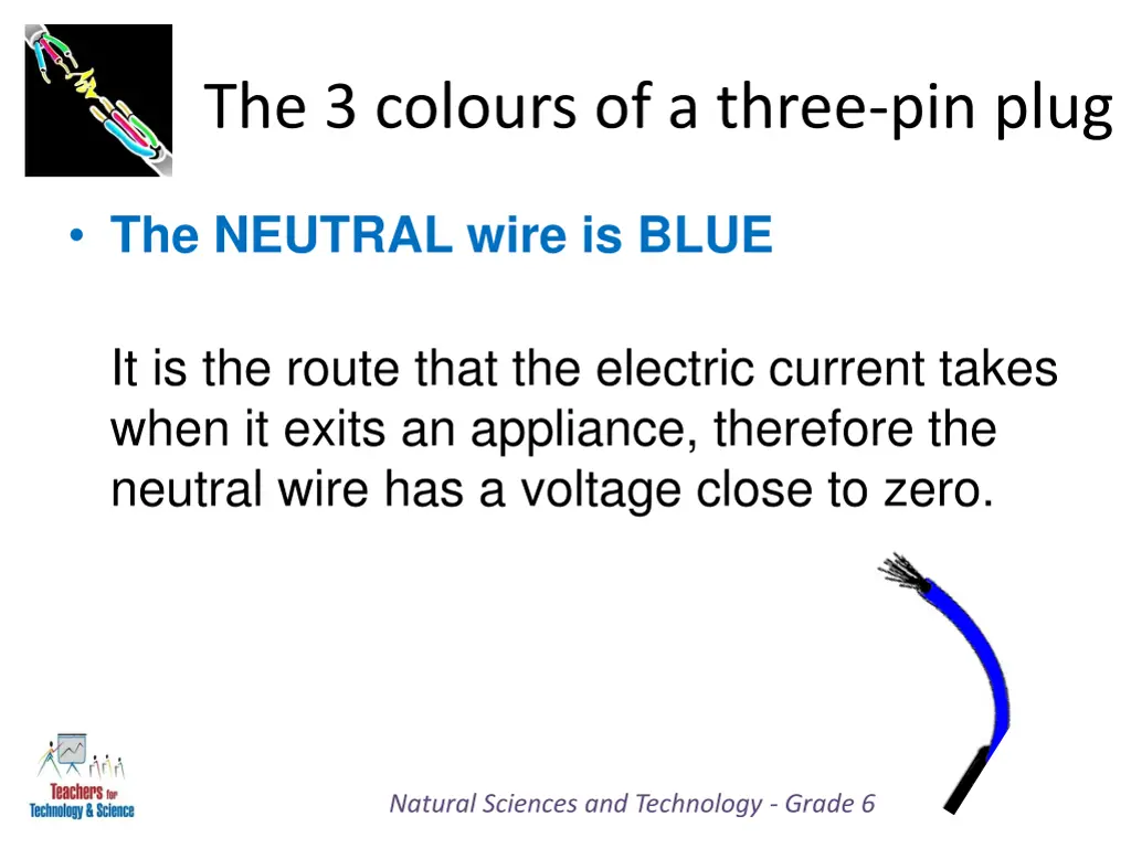 the 3 colours of a three pin plug 2