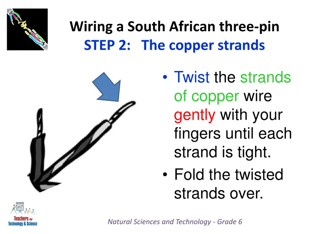 wiring a south african three pin step