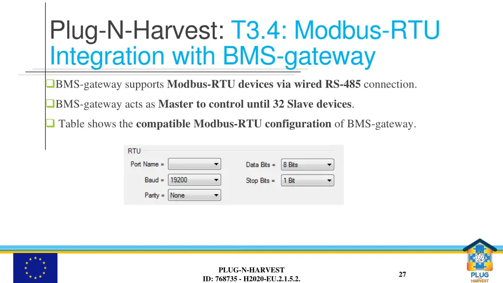 plug n harvest t3 4 modbus rtu integration with