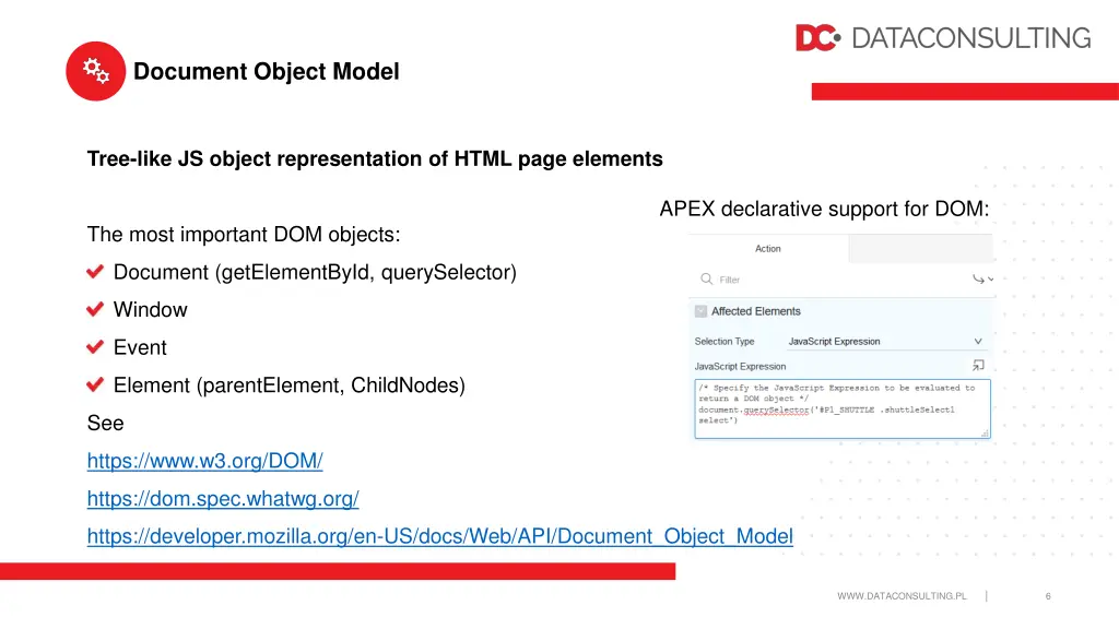 document object model