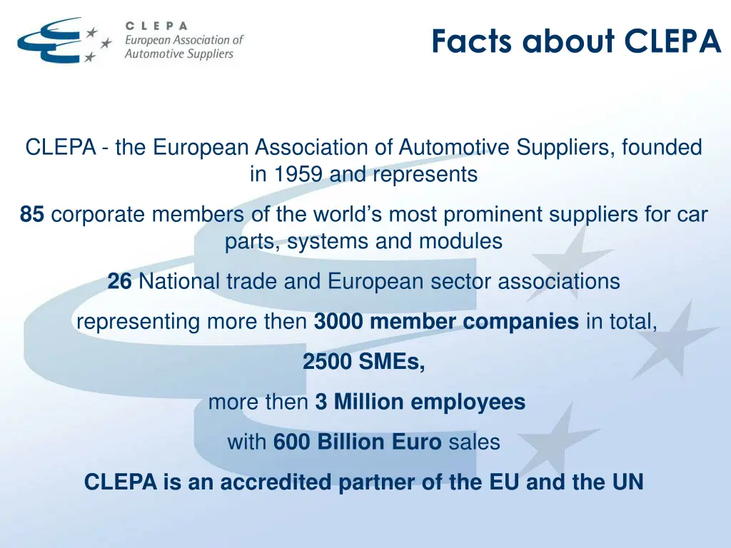 facts about clepa