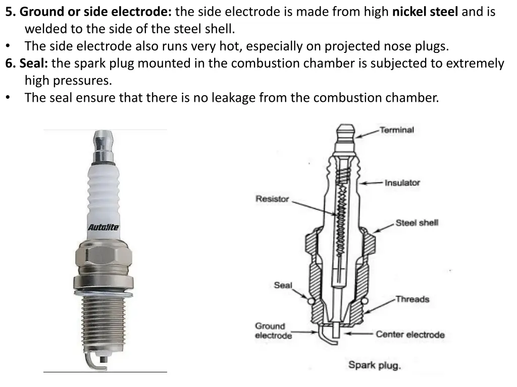 5 ground or side electrode the side electrode