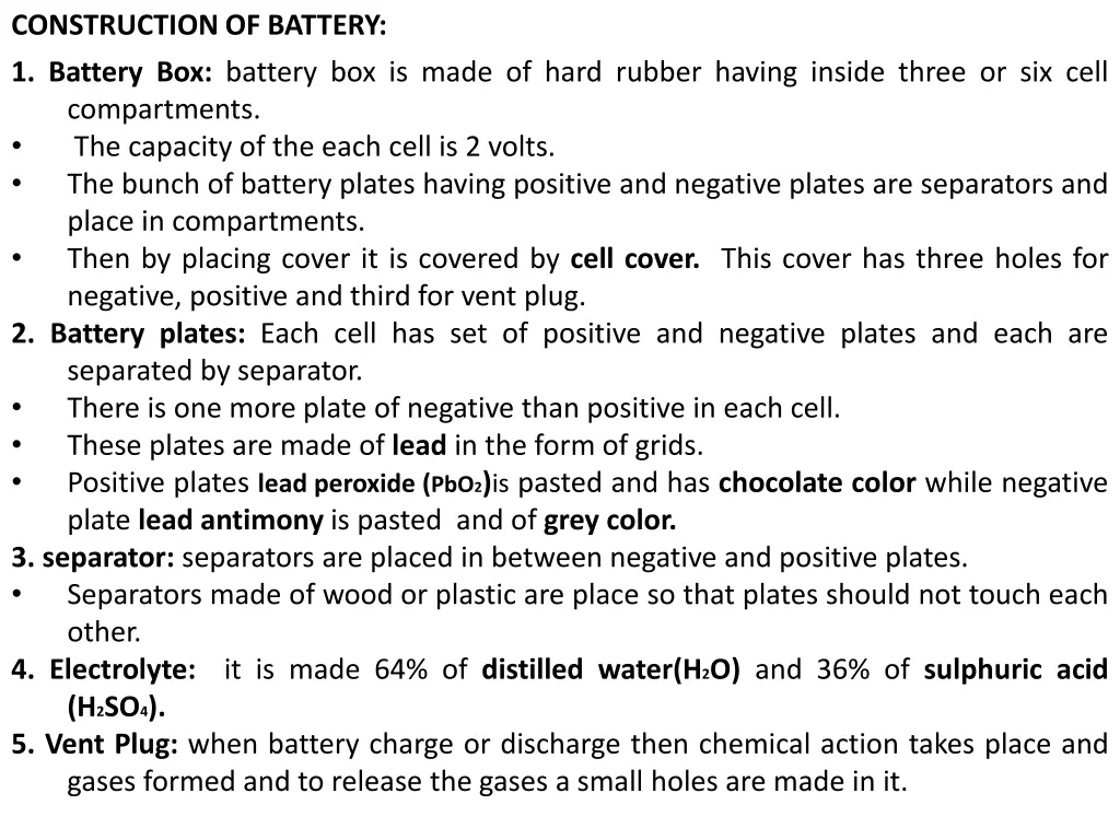 construction of battery 1 battery box battery