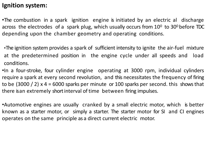 ignition system