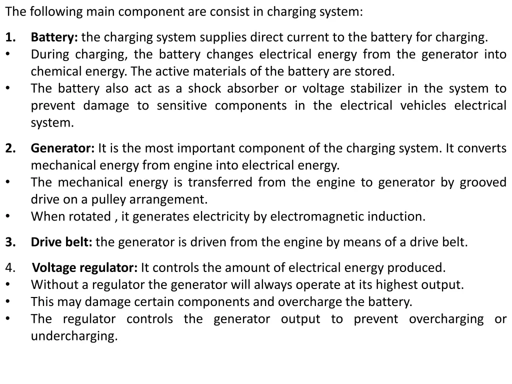 the following main component are consist