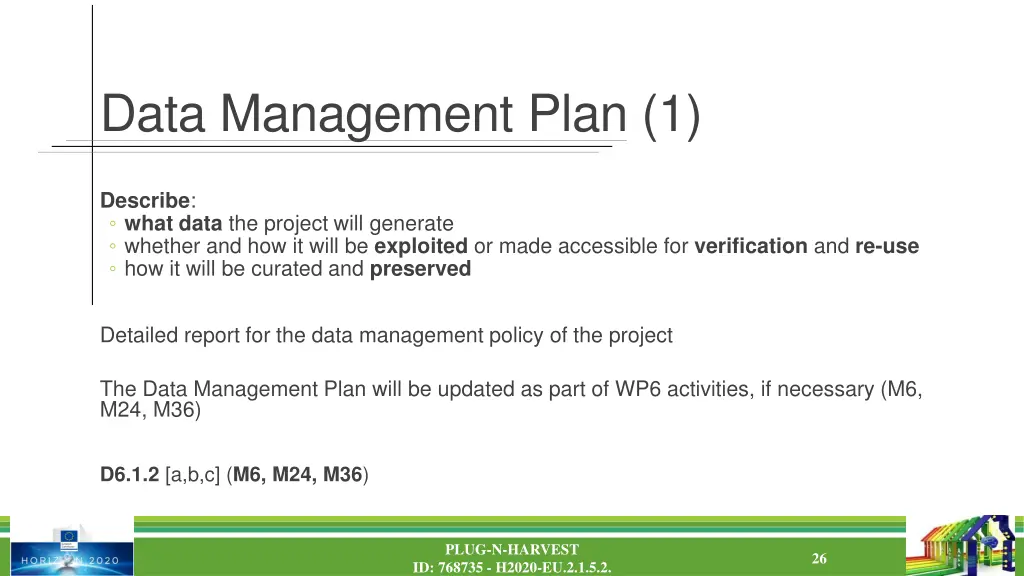 data management plan 1